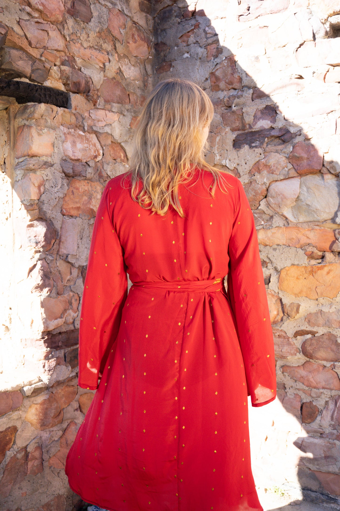 Stevie Wrap Dress - 100% Silk