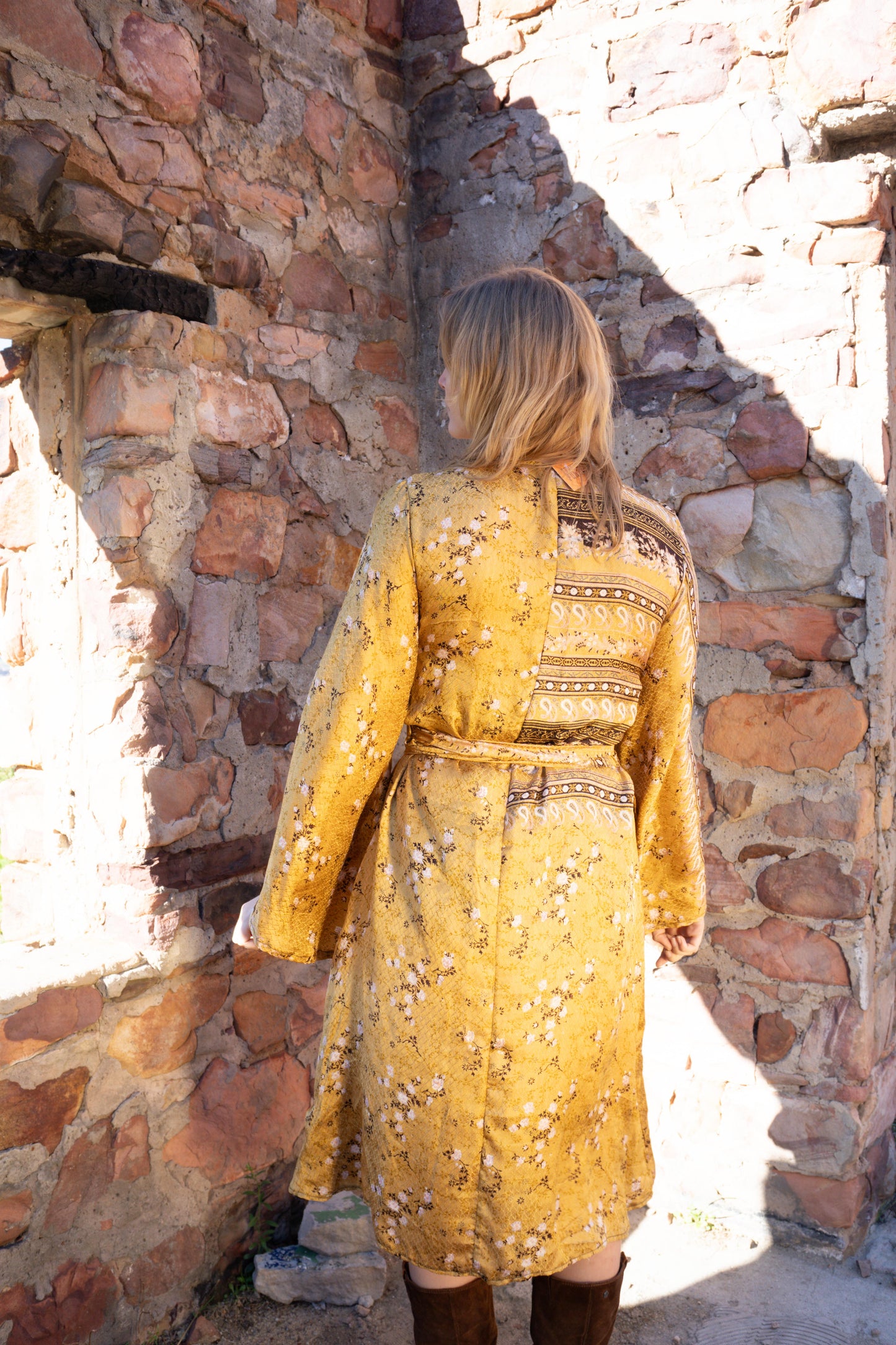 Stevie Wrap Dress - 100% Silk