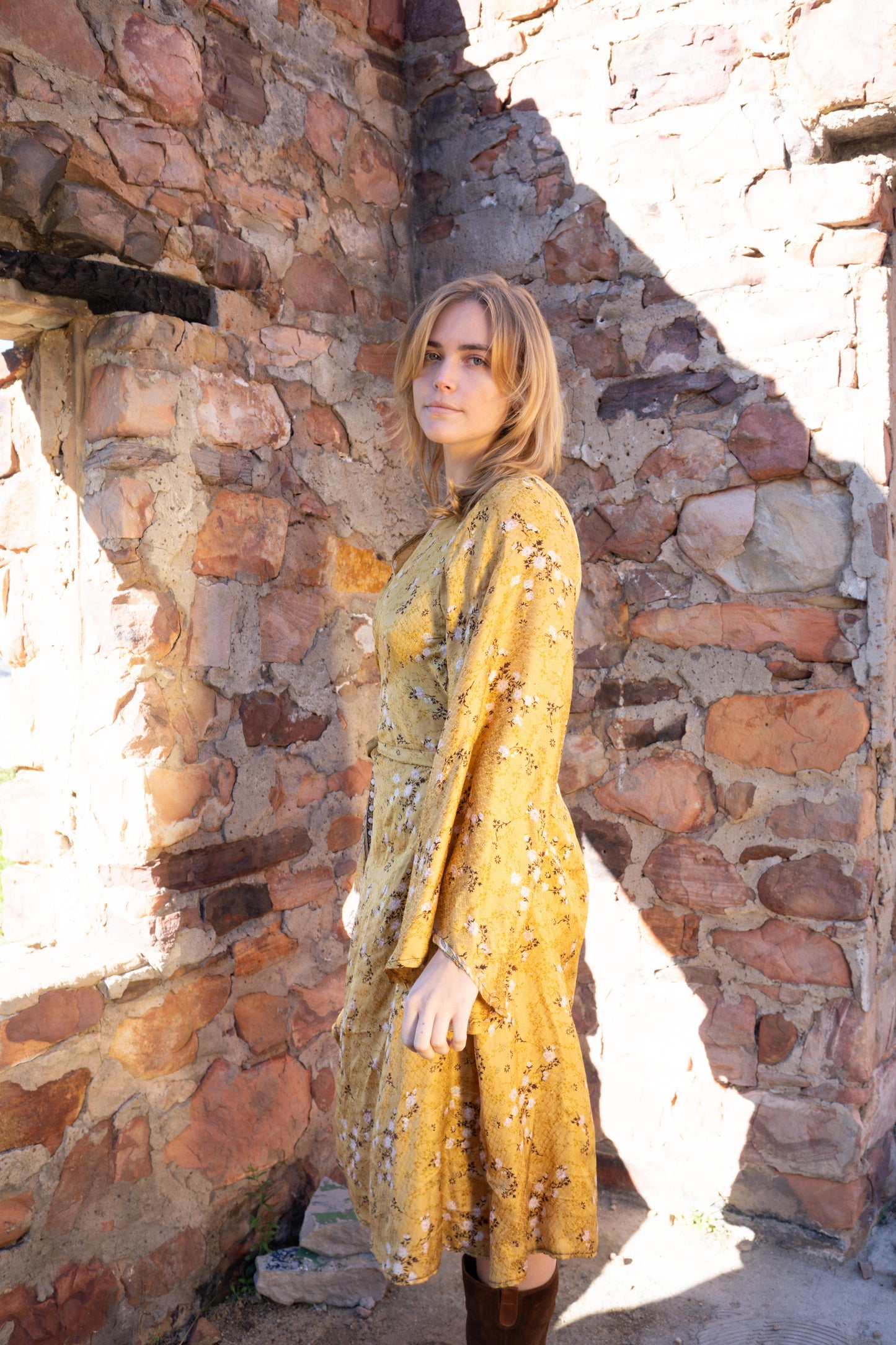 Stevie Wrap Dress - 100% Silk