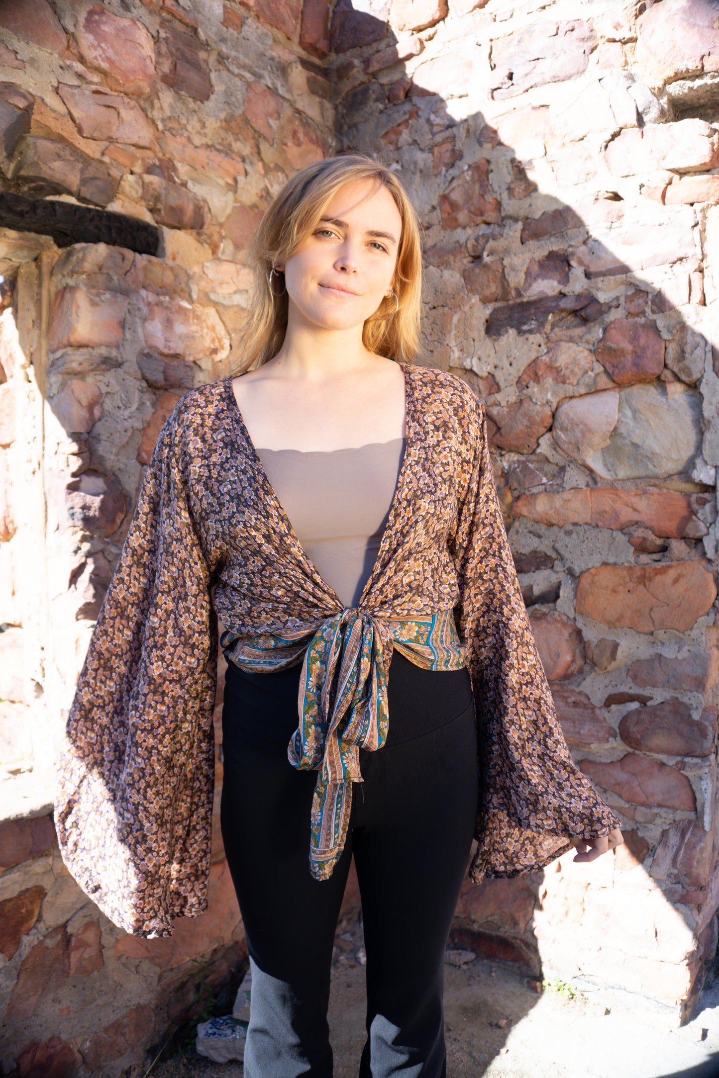 Mary Jane Top - 100% Silk