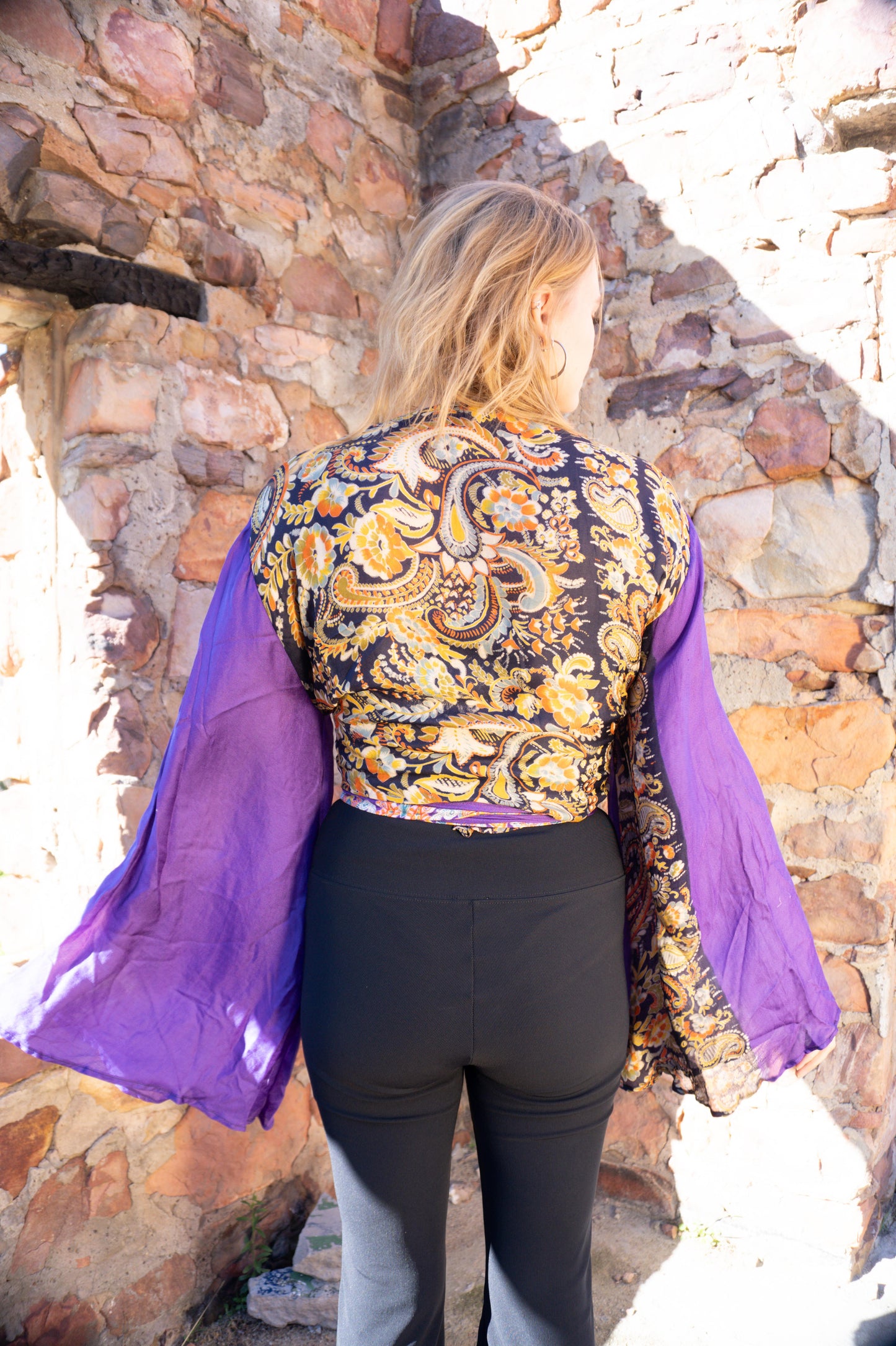 Mary Jane Top - 100% Silk