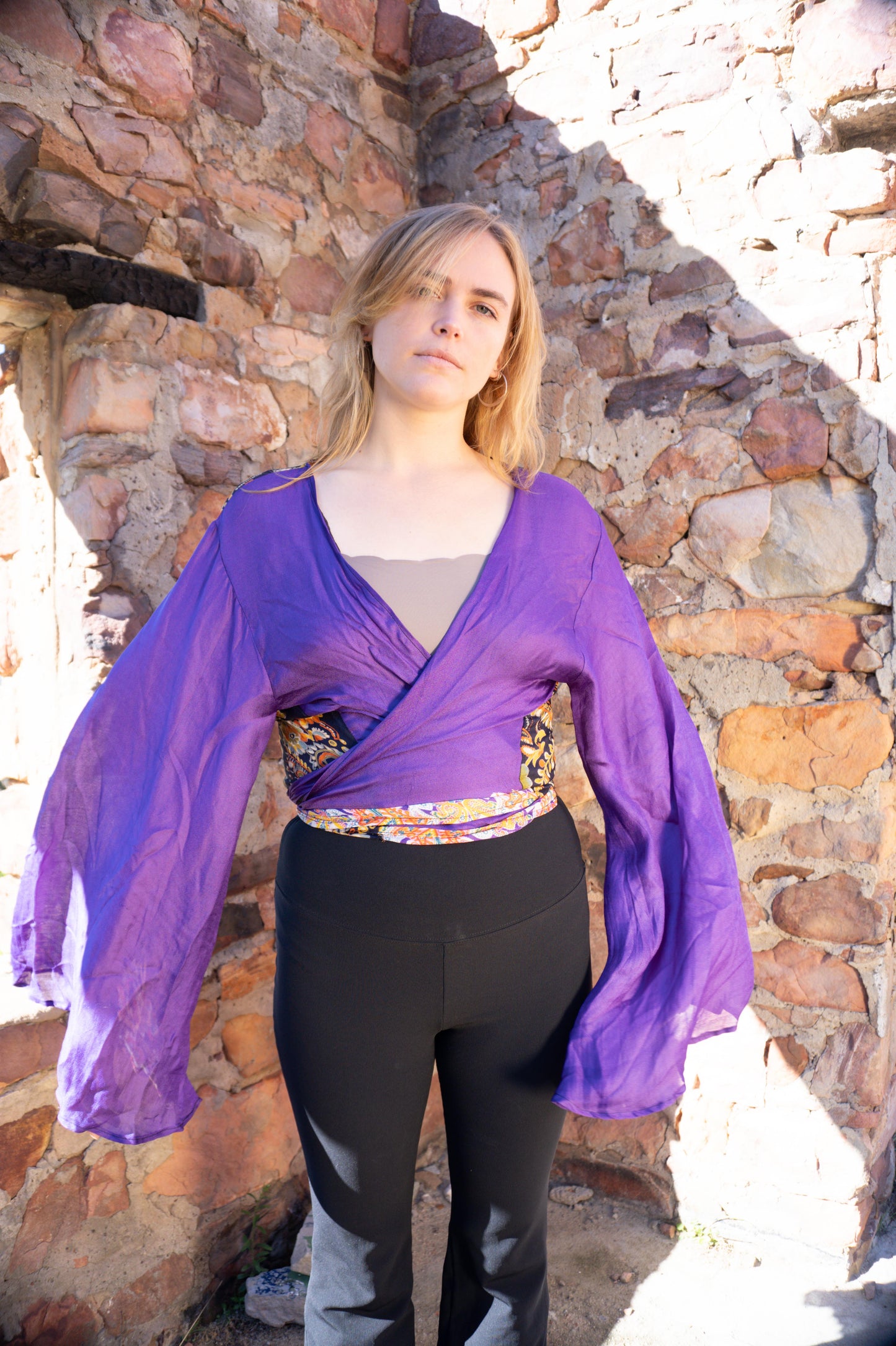Mary Jane Top - 100% Silk