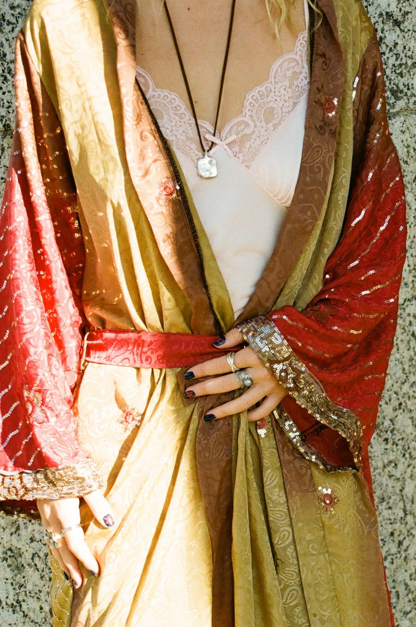 Muse Robe - Embroidered