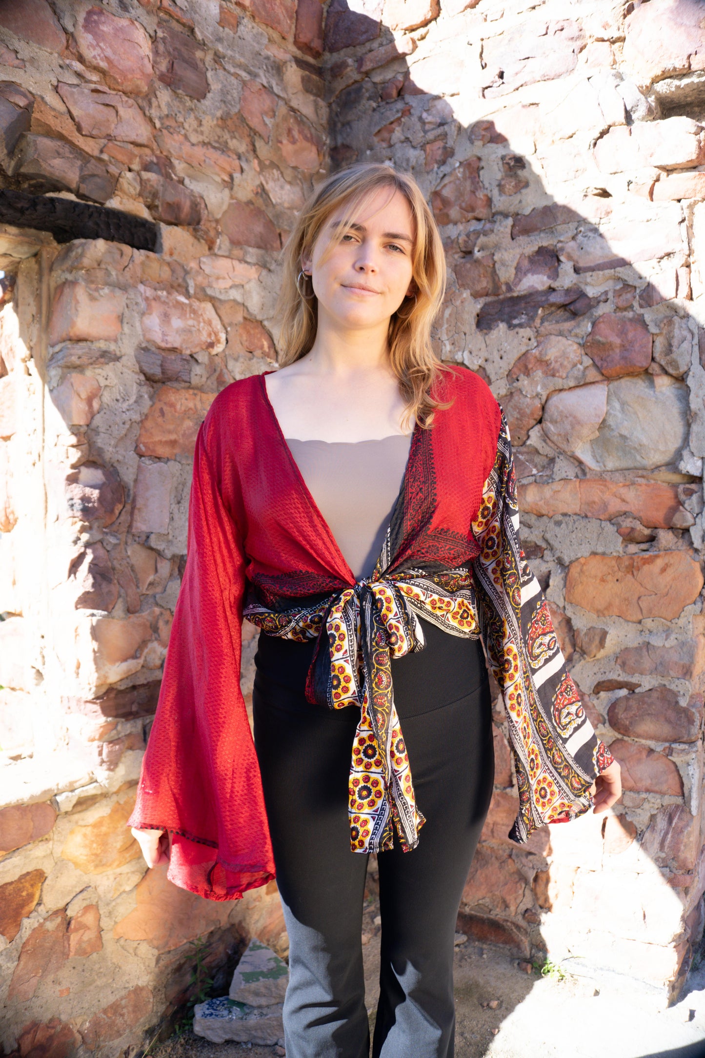 Mary Jane Top - 100% Silk