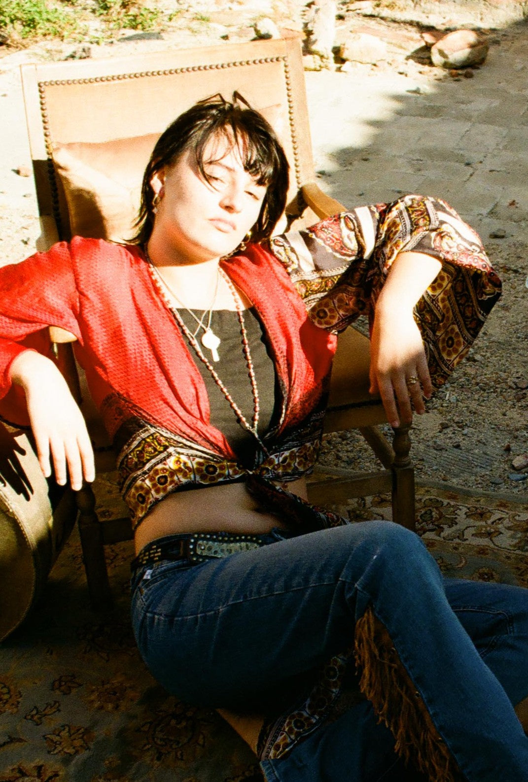Mary Jane Top - 100% Silk