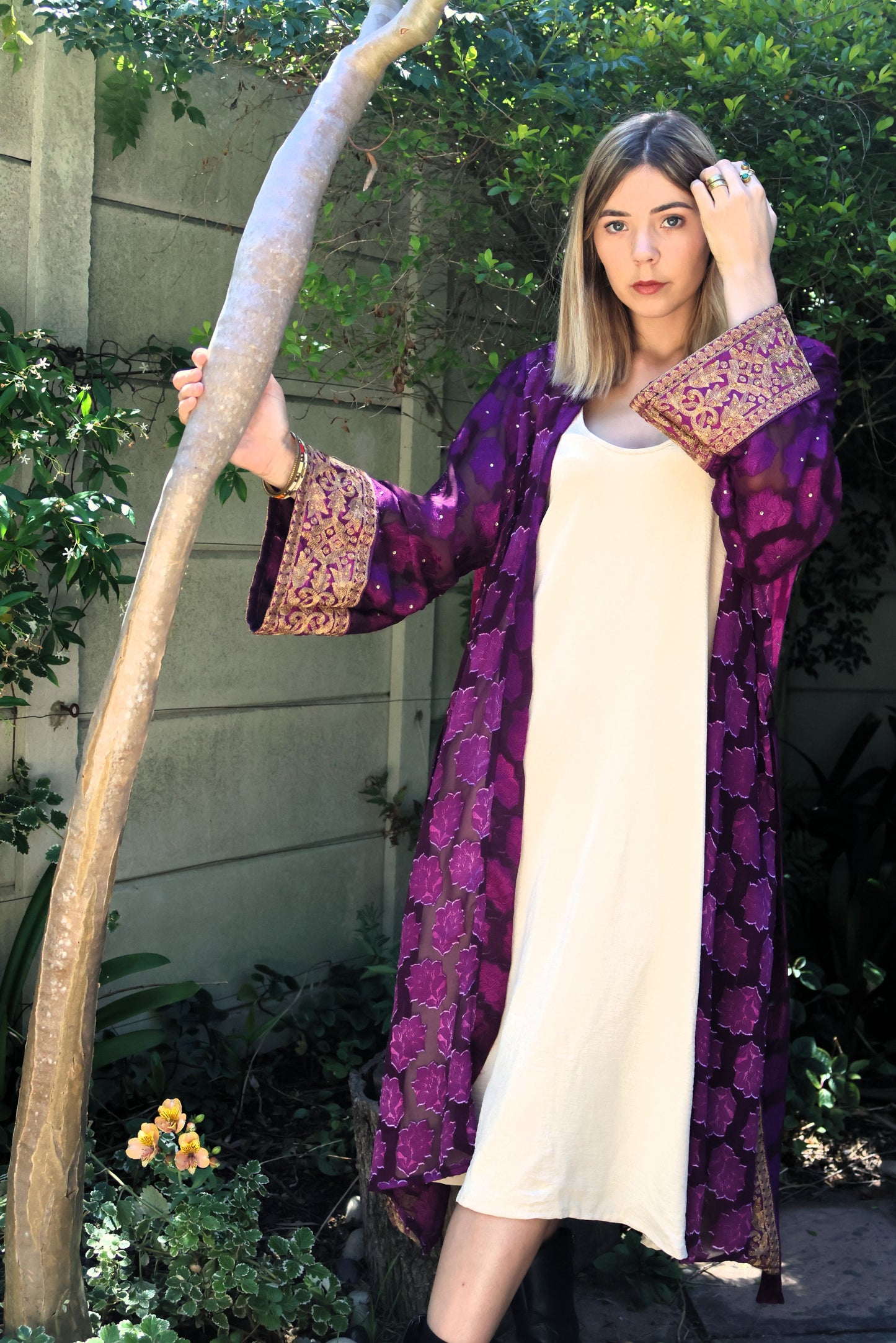 Muse Robe - Embroidered