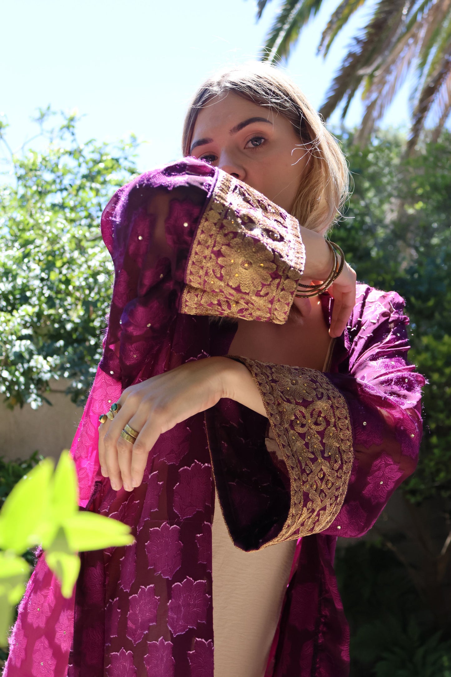 Muse Robe - Embroidered