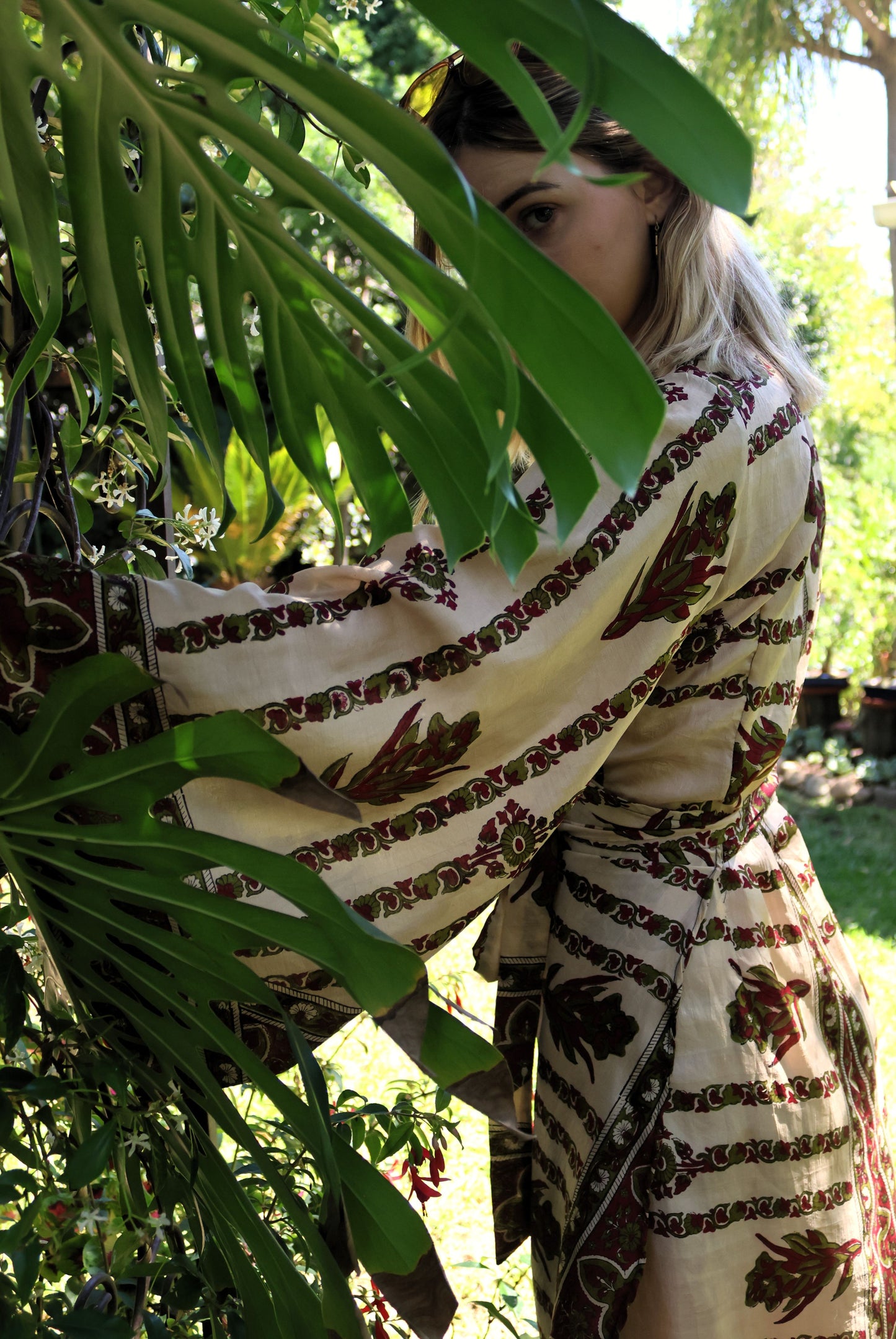 Stevie Wrap Dress 100% Silk