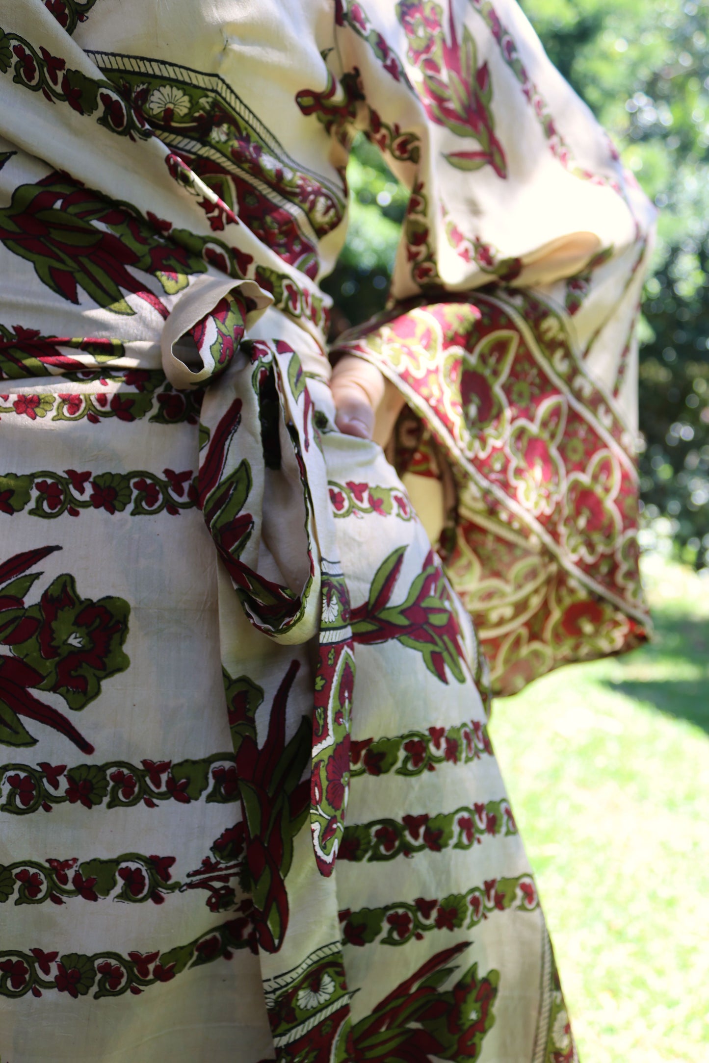 Stevie Wrap Dress 100% Silk