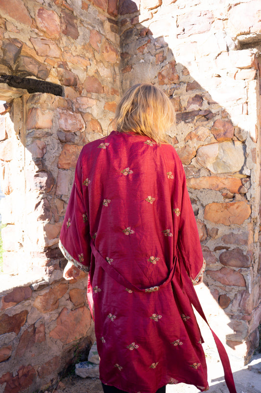 Muse Robe-Embroidered
