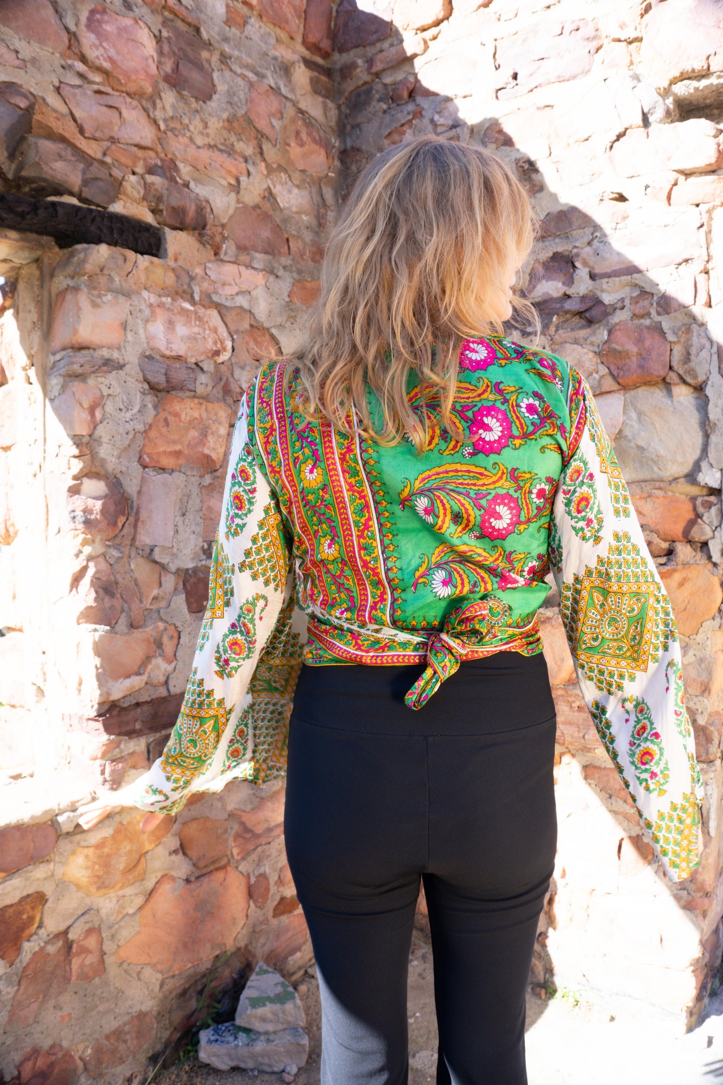 Mary Jane Top - 100% Silk