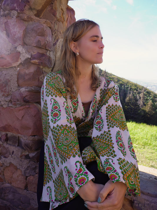 Mary Jane Top - 100% Silk