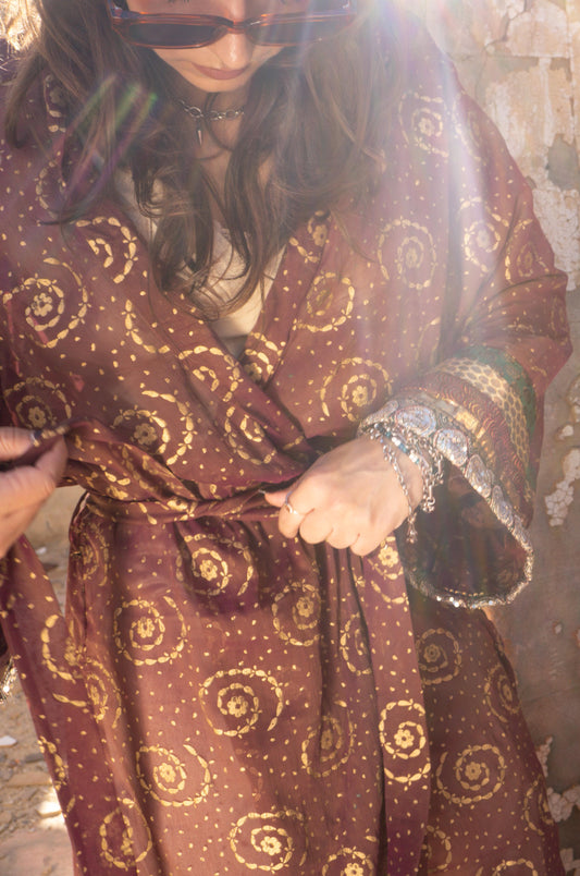 Muse Robe - Embroidered