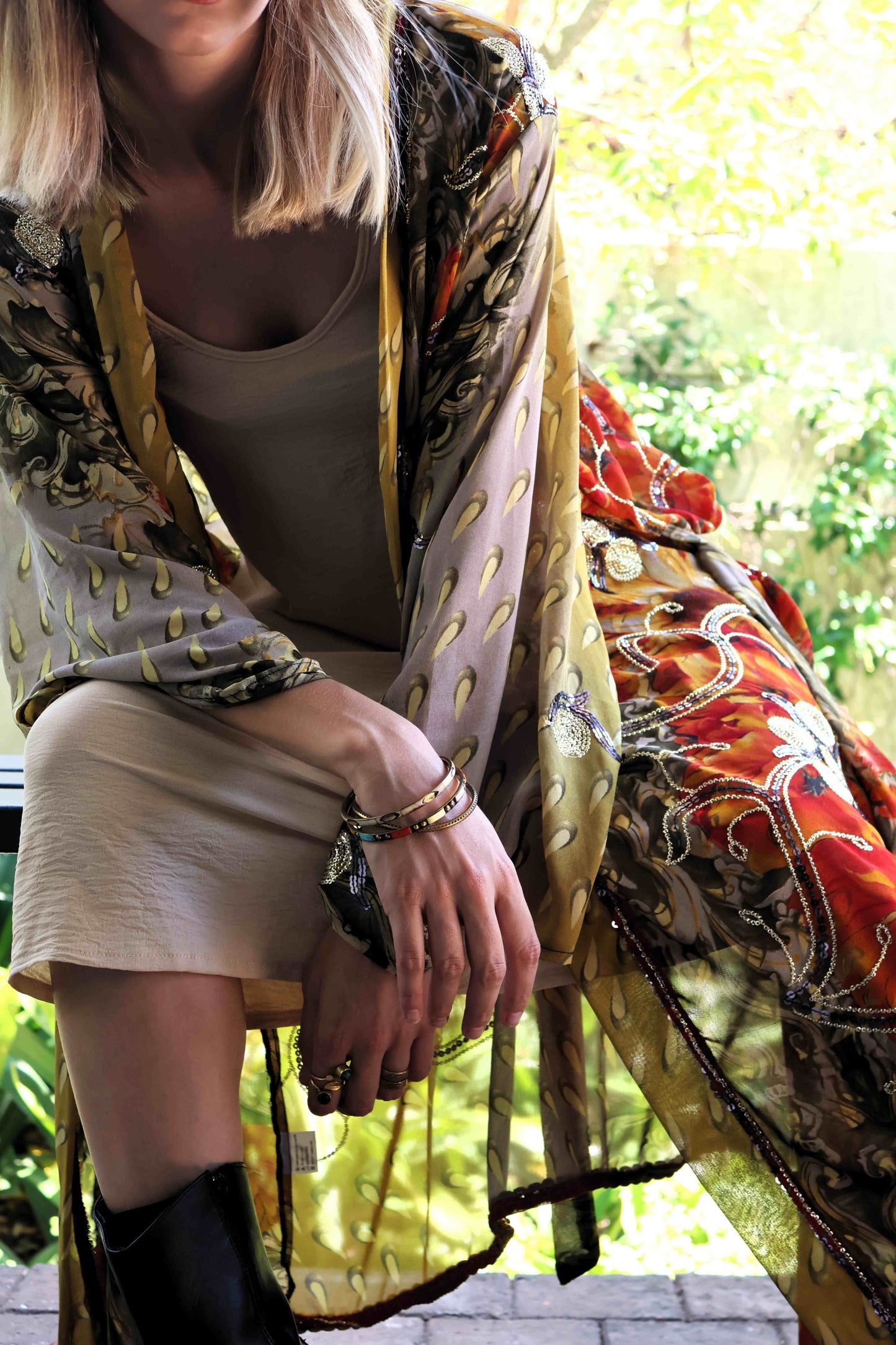 Muse Robe - Embroidered