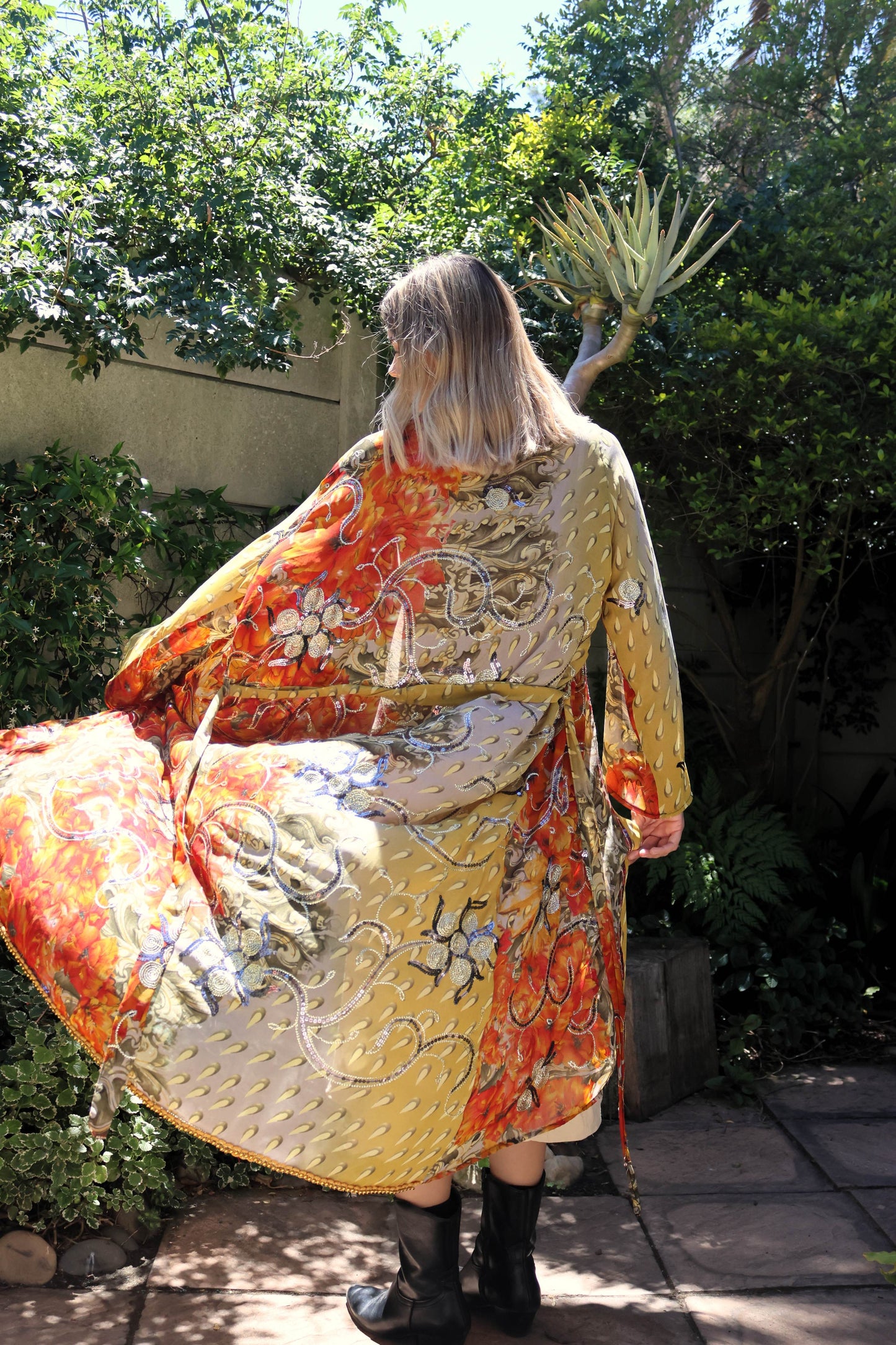 Muse Robe - Embroidered